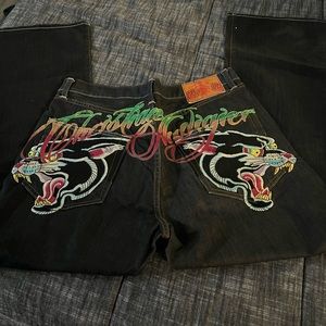 Christian Audigier Mens Jeans